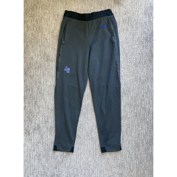 Men's Small Nike Dri Fit Air Force Joggers Tapered Sweatpants Gray - Picture 1 of 4